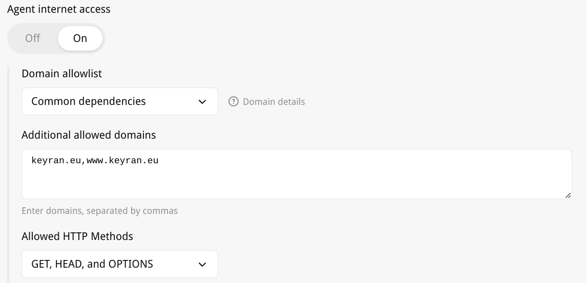 Access modes